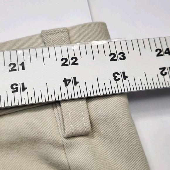 Croft & Barrow Mens 46x32 Khaki Pants Beige Easy Care Relaxed Fit Big & Tall NWT - Picture 6 of 15